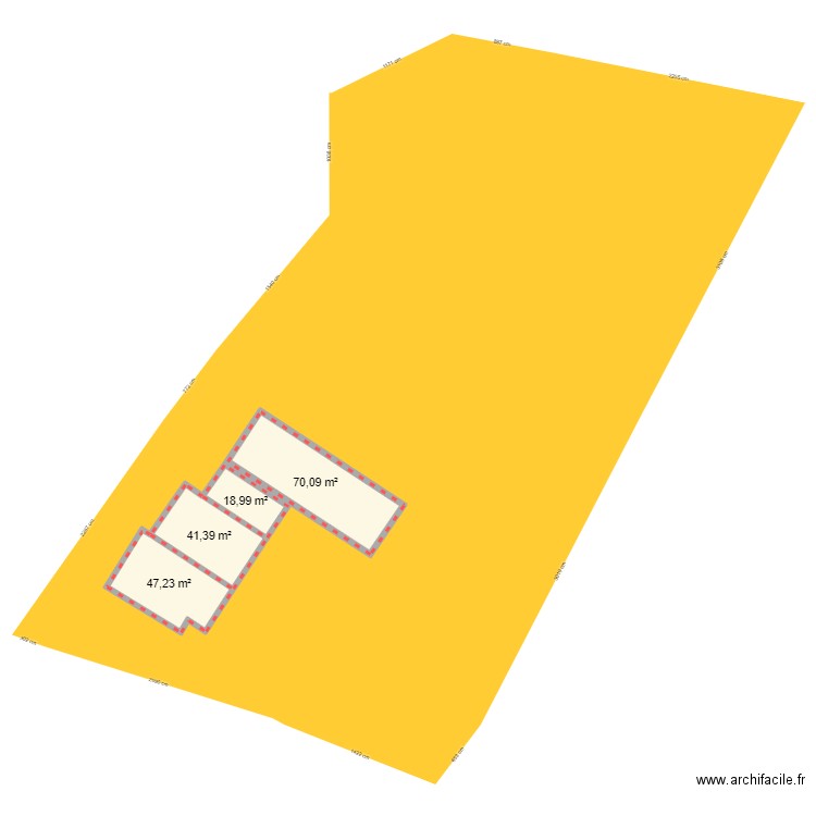 bauz2. Plan de 4 pièces et 178 m2