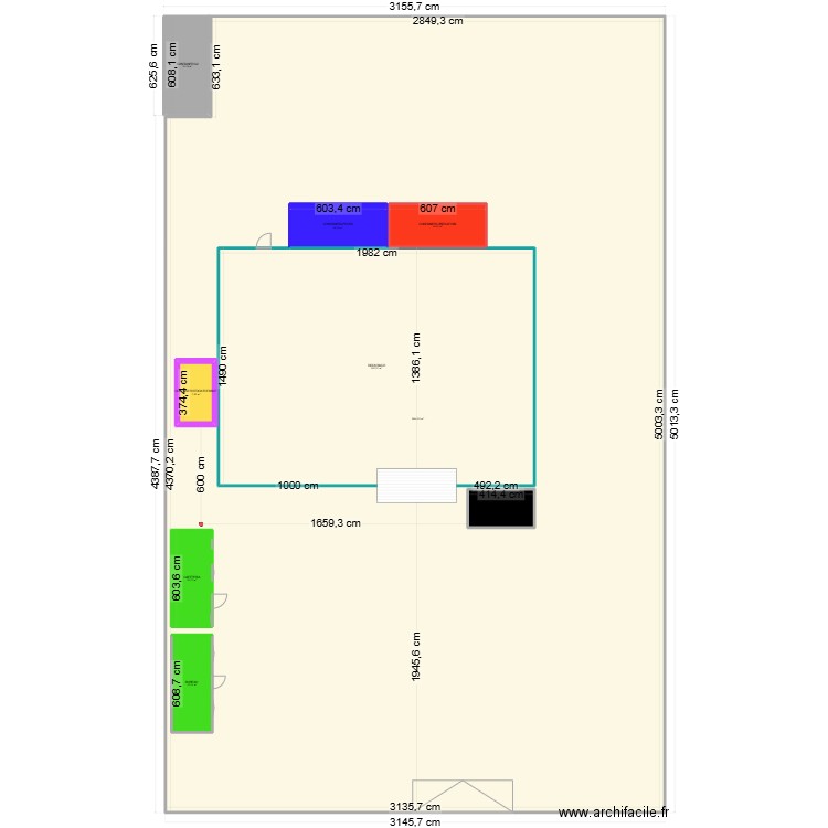 BACO 4. Plan de 9 pièces et 1942 m2