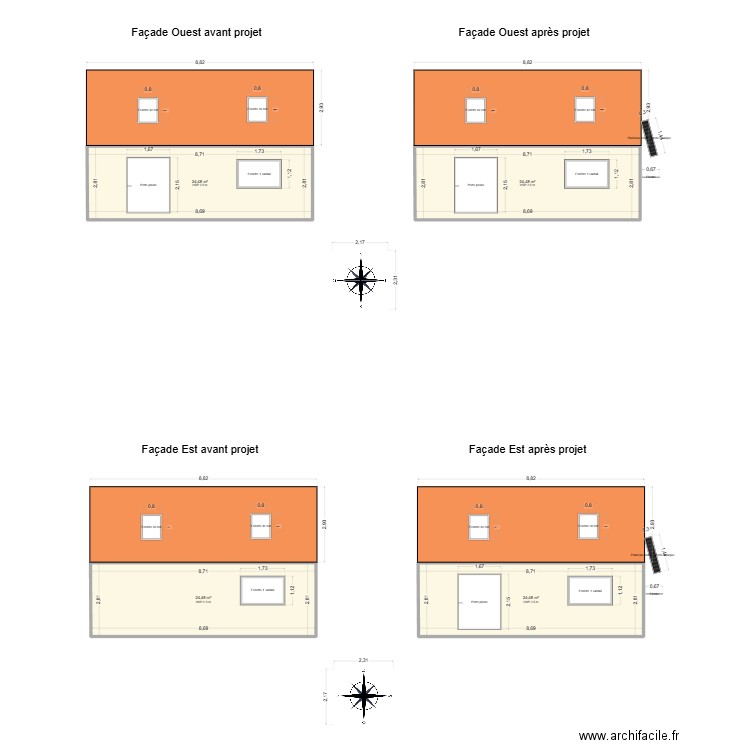 Home2. Plan de 4 pièces et 98 m2