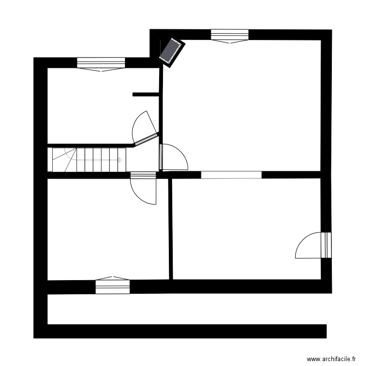 LEFEVRE 171. Plan de 12 pièces et 95 m2