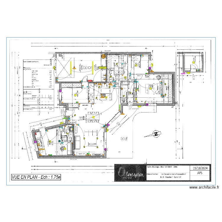 GOMBERT PLAN ELEC. Plan de 0 pièce et 0 m2