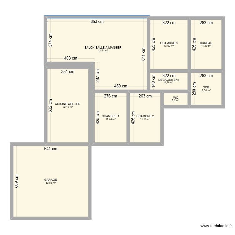 MAISON 08/02/25 v4. Plan de 10 pièces et 166 m2