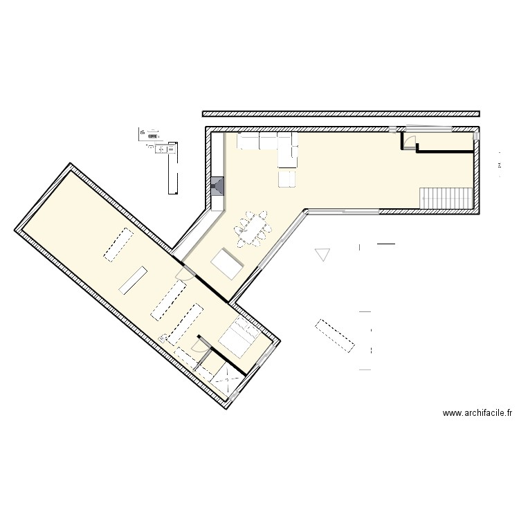 PLAN newlife 2. Plan de 1 pièce et 154 m2