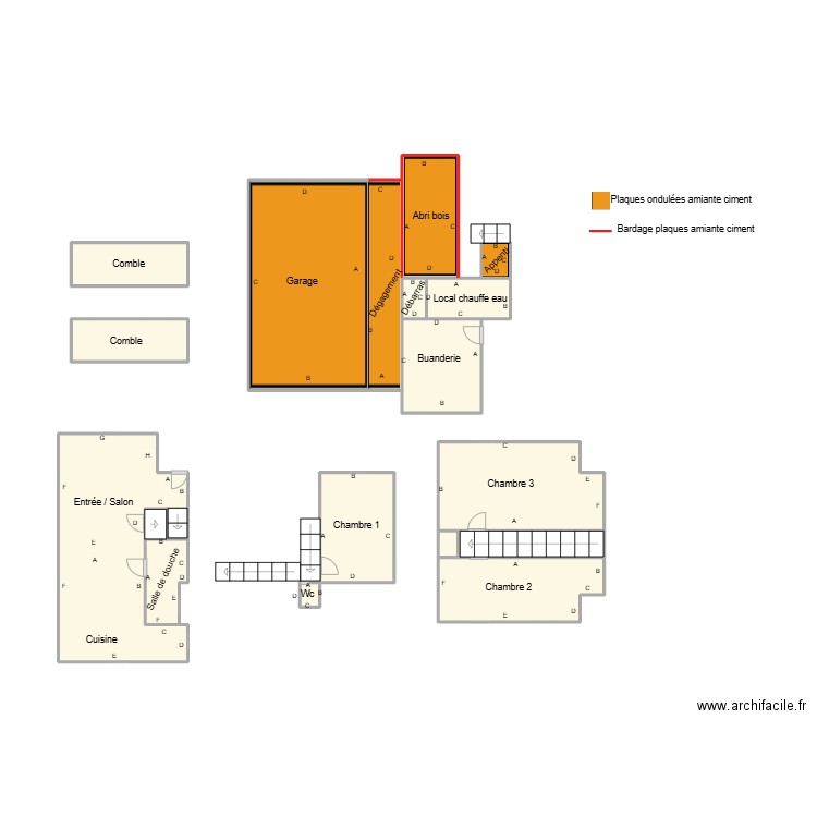 761300086. Plan de 19 pièces et 36 m2