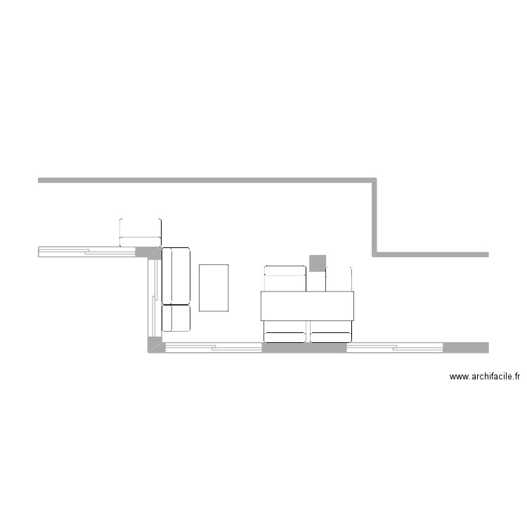 TERRASSE 3 HIVER. Plan de 0 pièce et 0 m2