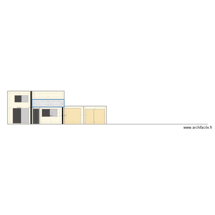 est. Plan de 9 pièces et 47 m2