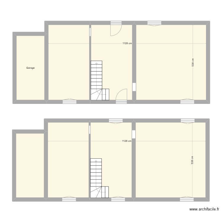 OSMOND. Plan de 8 pièces et 136 m2