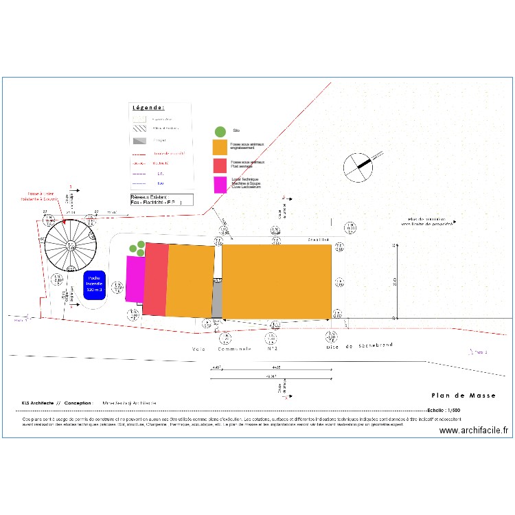 Zone à risques SCEA Porcs du Plateau. Plan de 0 pièce et 0 m2