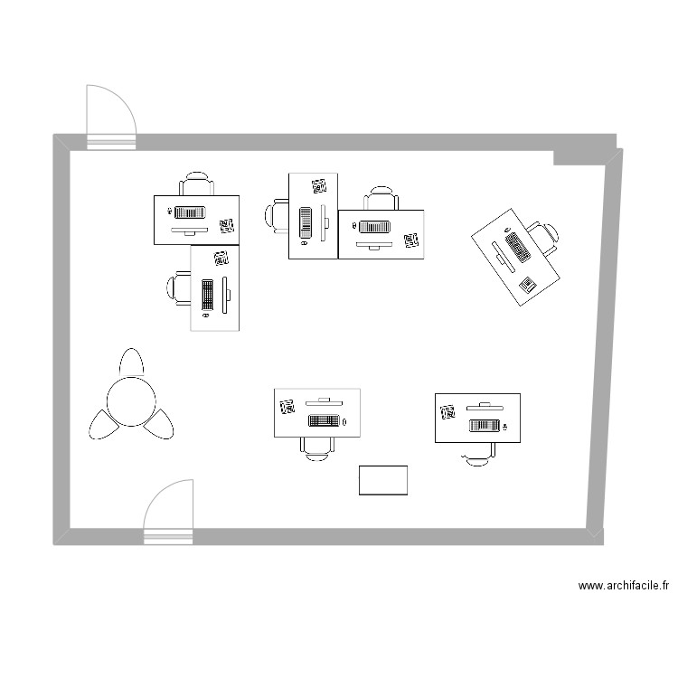 BUREAU 2 FOND. Plan de 0 pièce et 0 m2