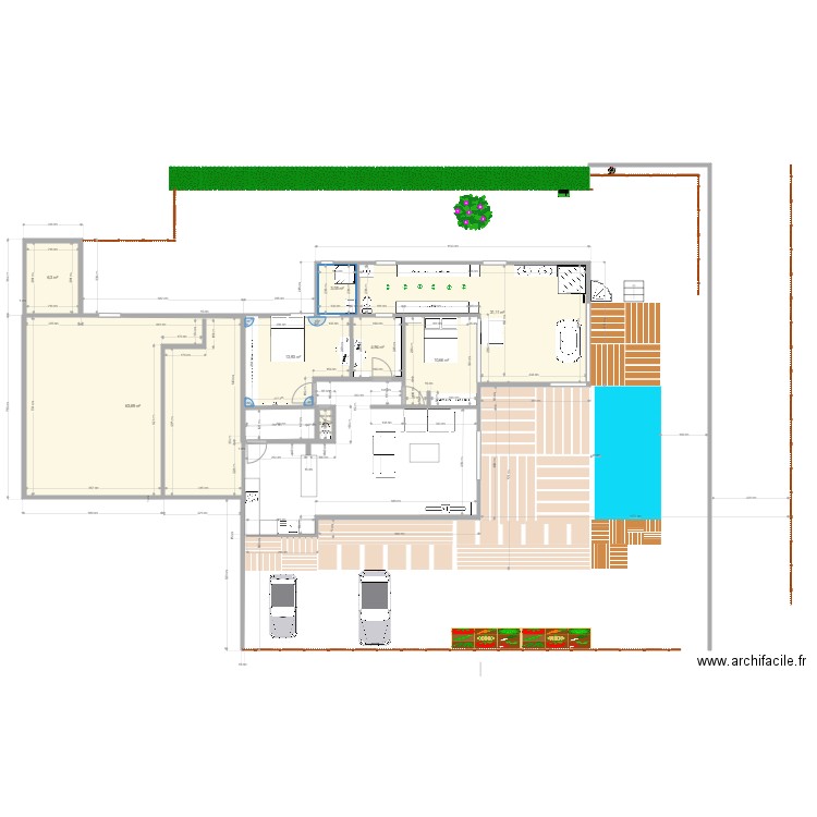 PLAN EXTERIEUR 2104. Plan de 0 pièce et 0 m2