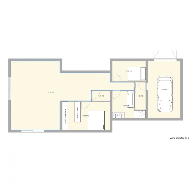 Maison priay. Plan de 0 pièce et 0 m2