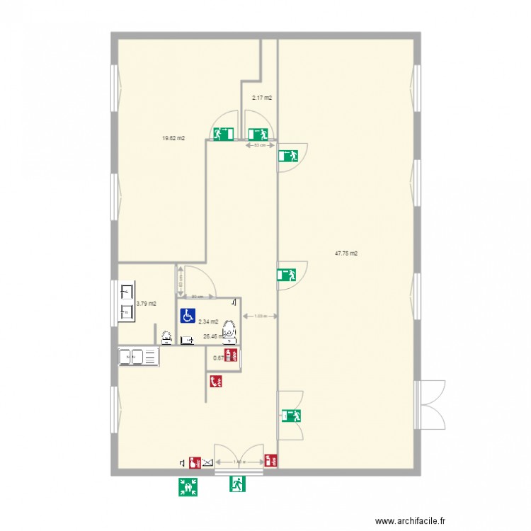 plan securite V3. Plan de 0 pièce et 0 m2