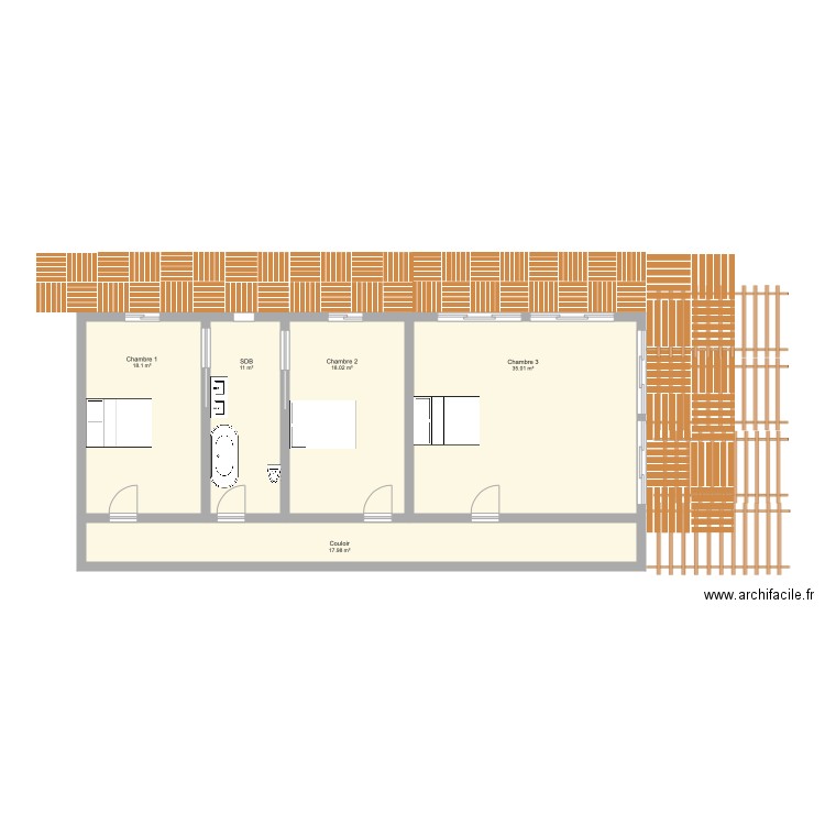 Extension Def. Plan de 0 pièce et 0 m2