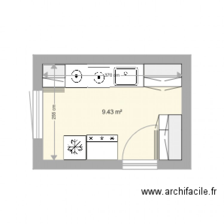 buanderie. Plan de 0 pièce et 0 m2