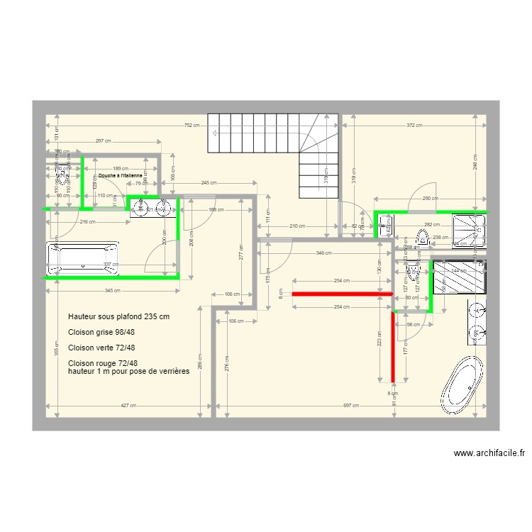 Villa Tourrettes R 1. Plan de 0 pièce et 0 m2