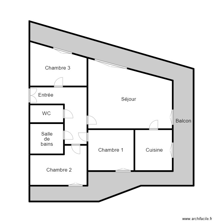 CHICHE -2. Plan de 0 pièce et 0 m2