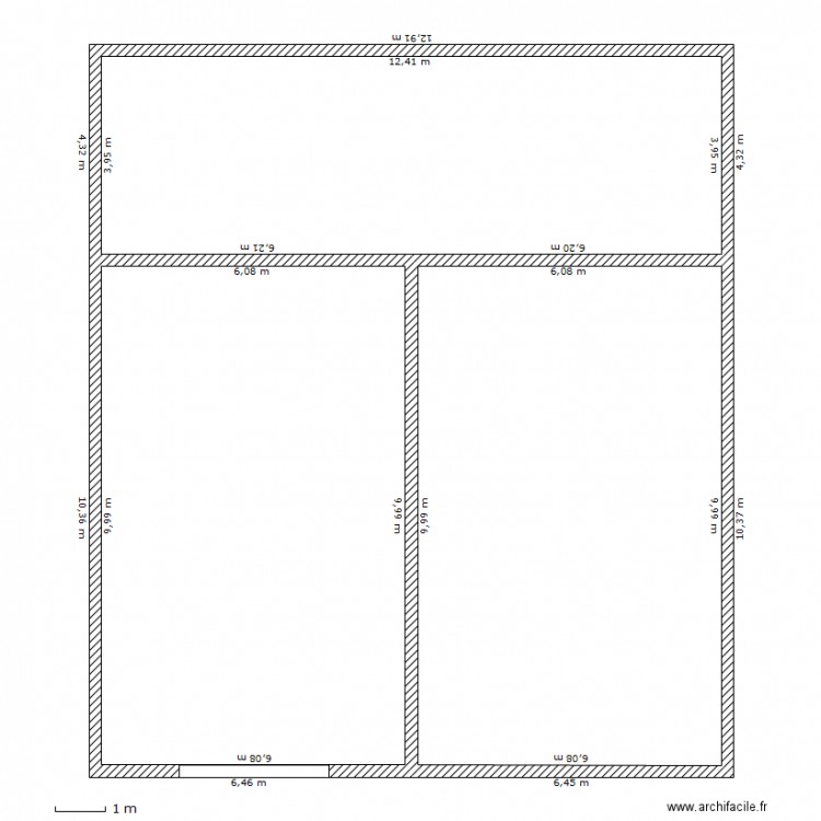 maison. Plan de 0 pièce et 0 m2