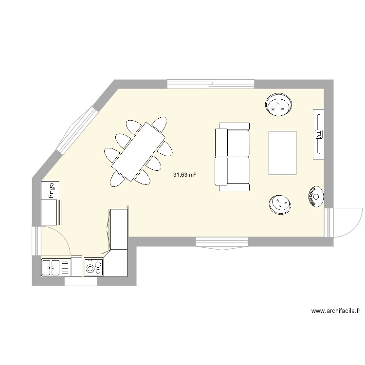 maison 2. Plan de 0 pièce et 0 m2