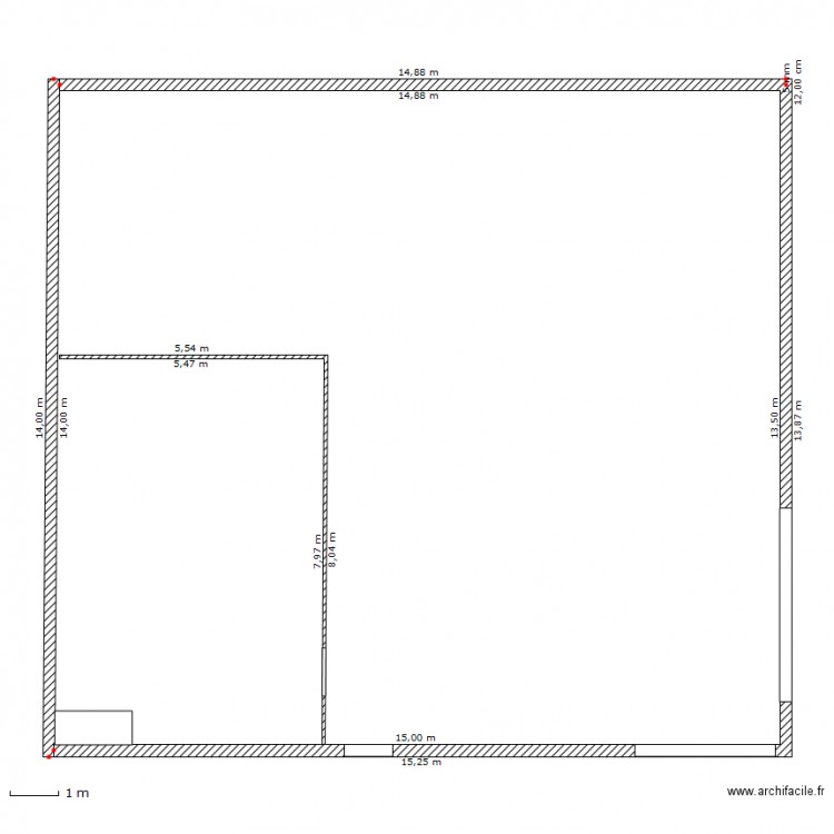 Plan Gauche. Plan de 0 pièce et 0 m2