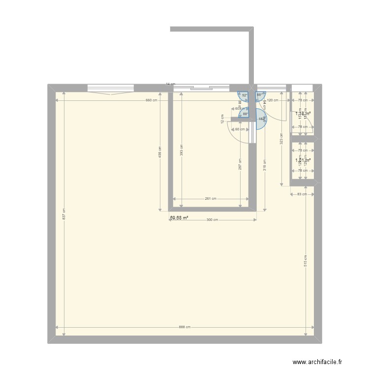 Plan1 - Plan 3 Pièces 72 M2 Dessiné Par Lorentxo