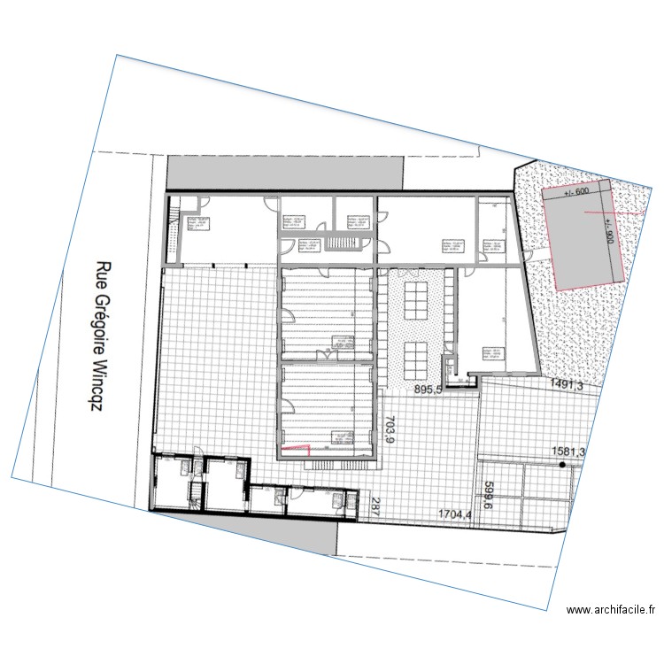 Carrieres G Wincqz 1. Plan de 0 pièce et 0 m2