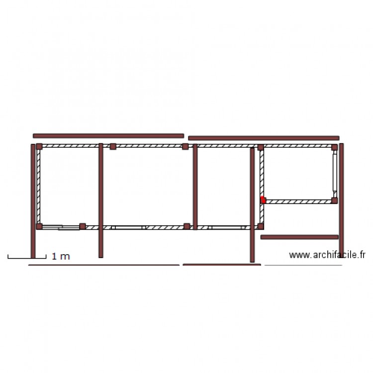 cabane. Plan de 0 pièce et 0 m2