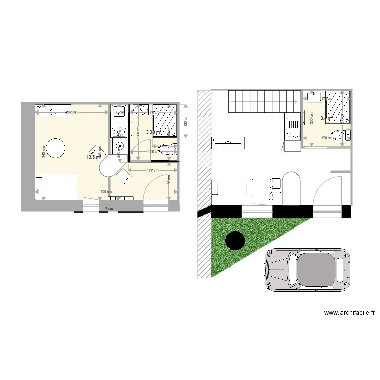 annexe. Plan de 0 pièce et 0 m2