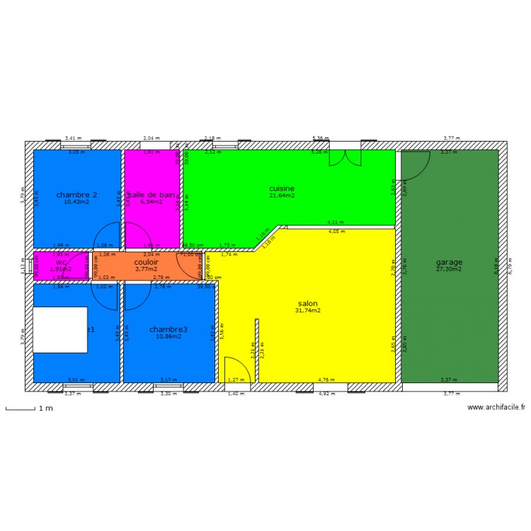 maison n5. Plan de 0 pièce et 0 m2