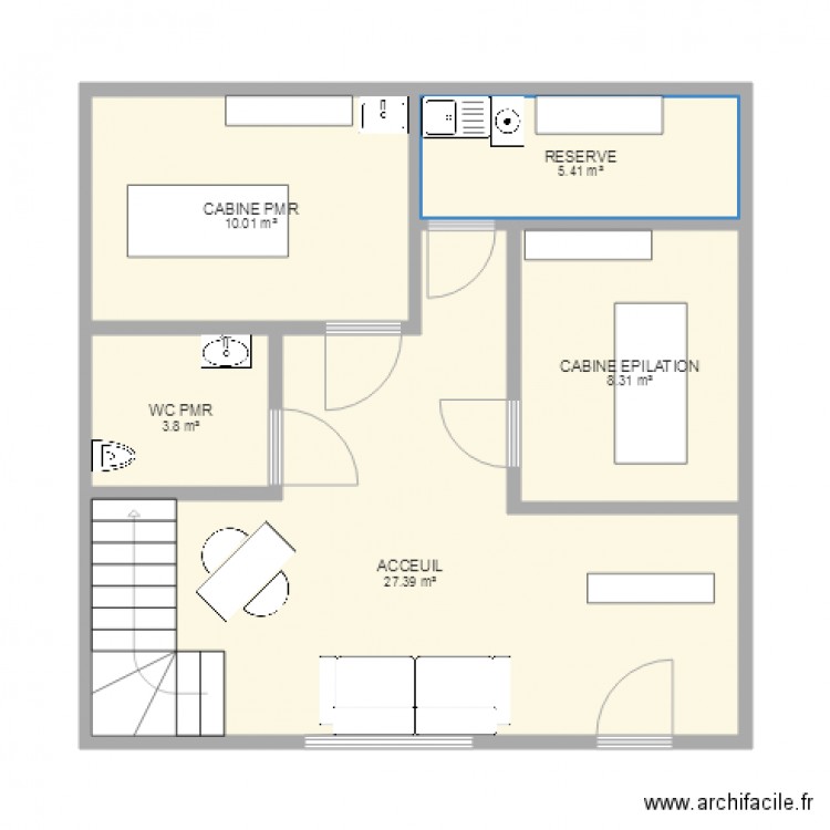 INSTITUT RDC. Plan de 0 pièce et 0 m2