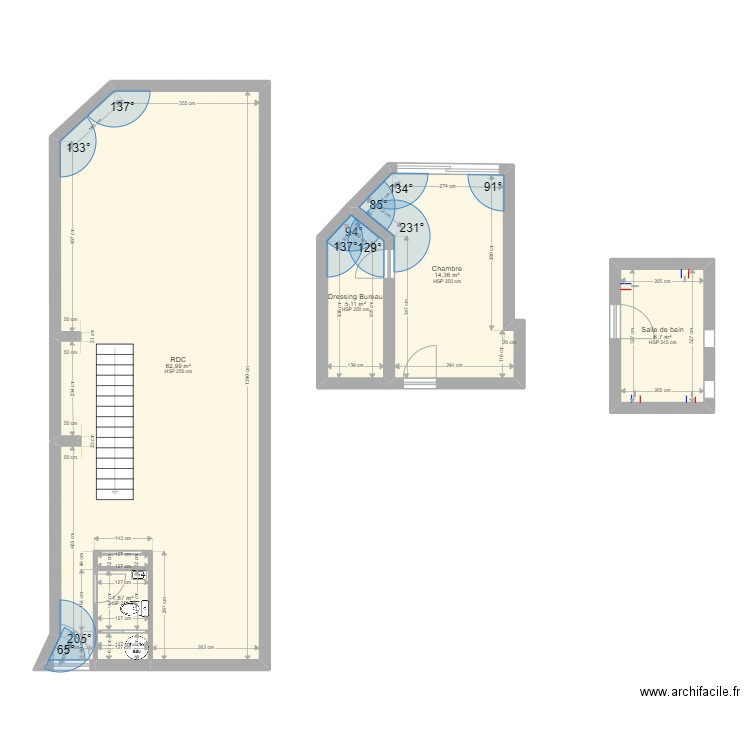 Freycinet2. Plan de 0 pièce et 0 m2