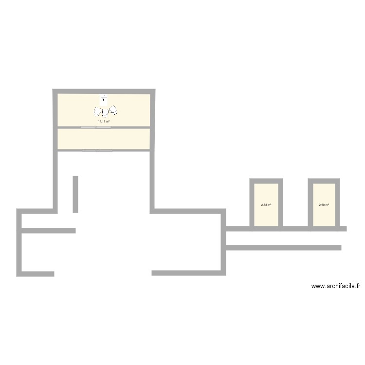 Hôtel. Plan de 0 pièce et 0 m2