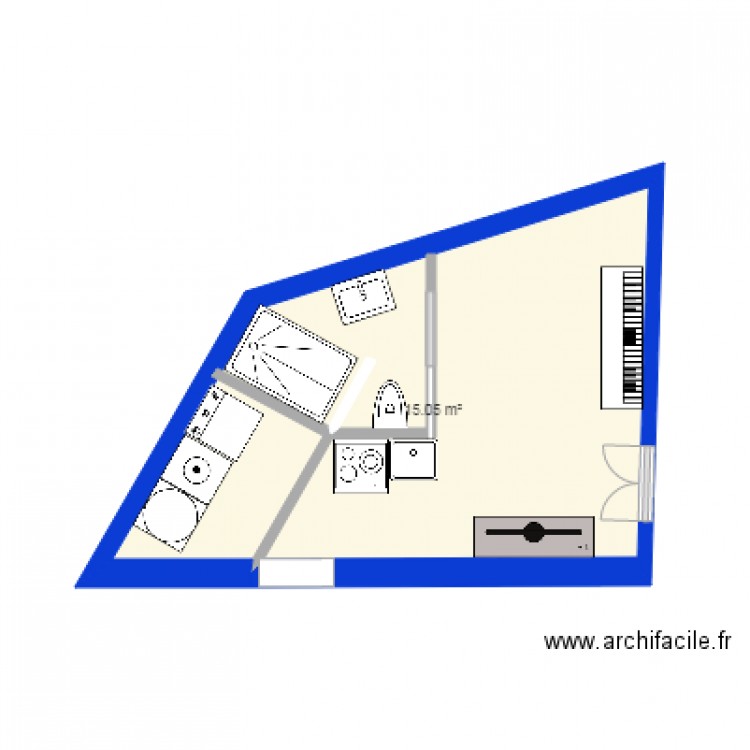 atelier. Plan de 0 pièce et 0 m2