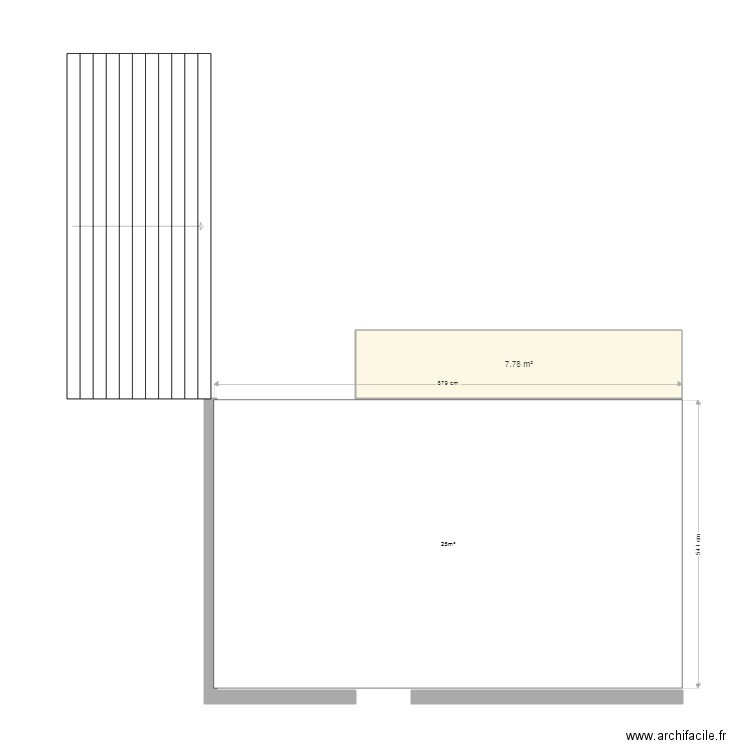 infirmerie . Plan de 0 pièce et 0 m2