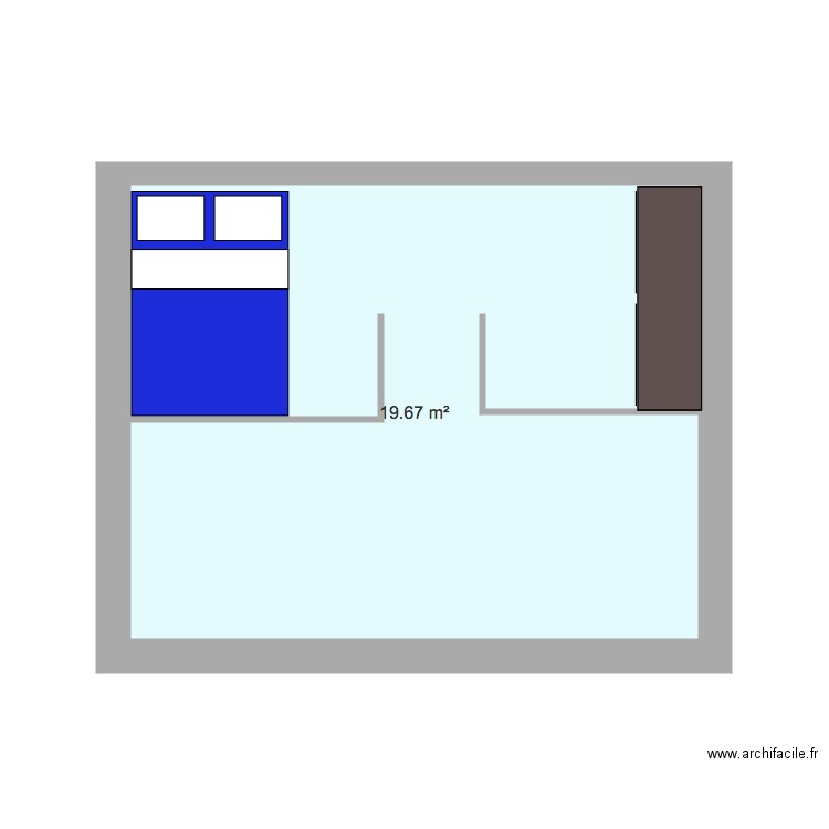 plan studio - Plan dessiné par MBDT