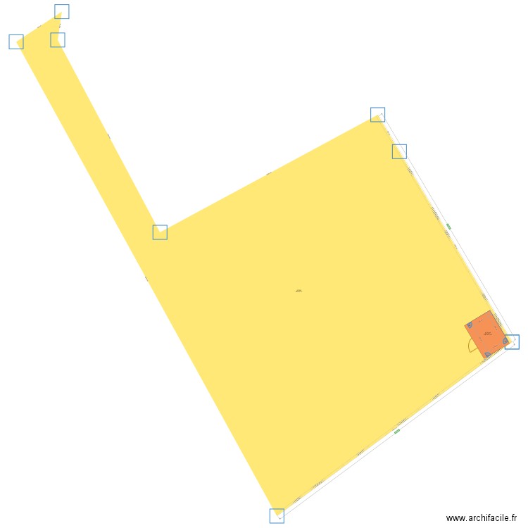 cabanon jardin. Plan de 0 pièce et 0 m2