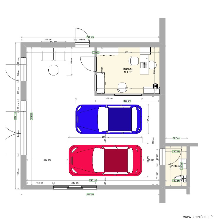 Bureau_Expo. Plan de 0 pièce et 0 m2