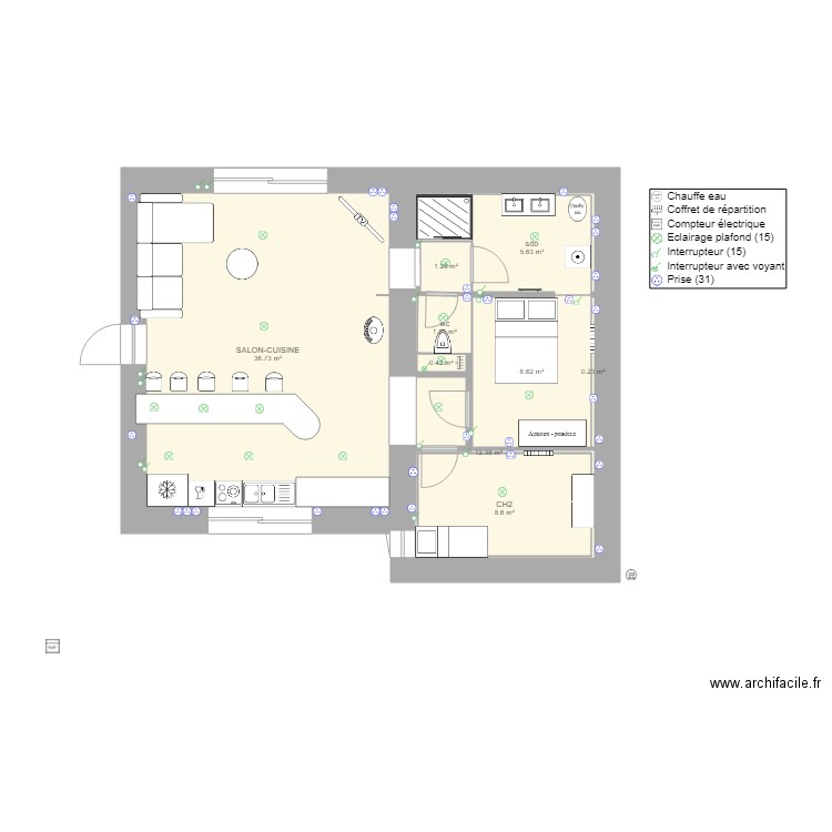 PIPRIAC 8. Plan de 0 pièce et 0 m2