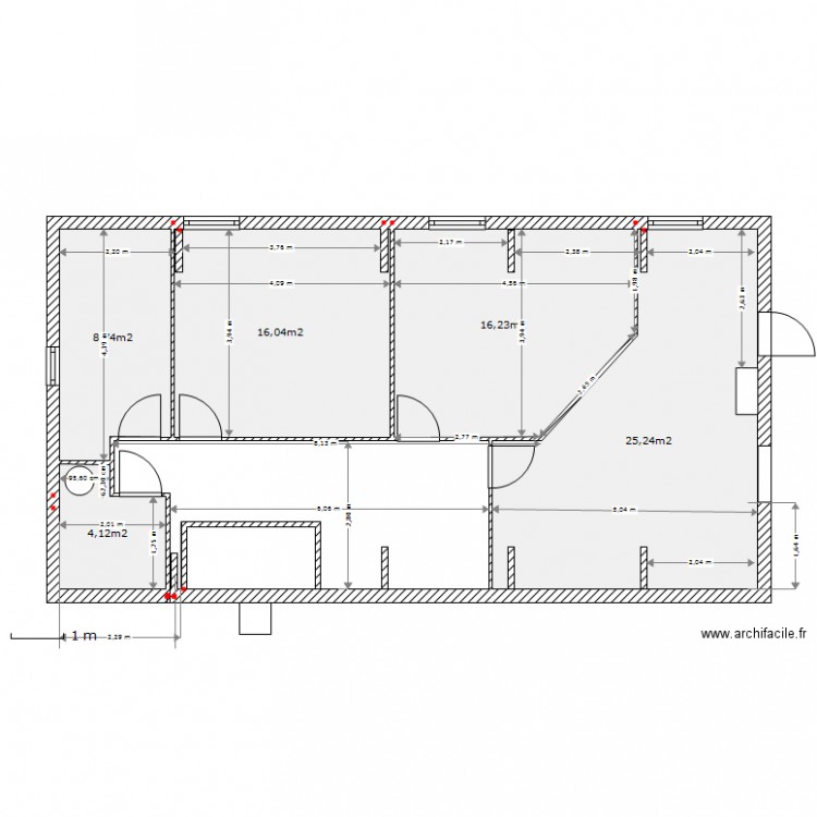 Combles-V8-sans meubles. Plan de 0 pièce et 0 m2