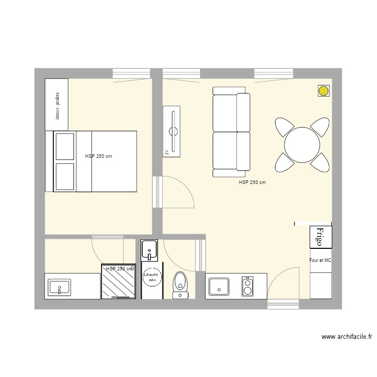 Test Plan 2 vide. Plan de 0 pièce et 0 m2