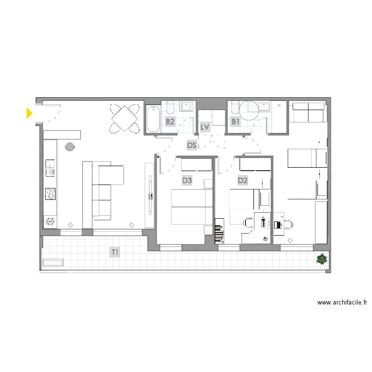 VADORREY 01. Plan de 0 pièce et 0 m2