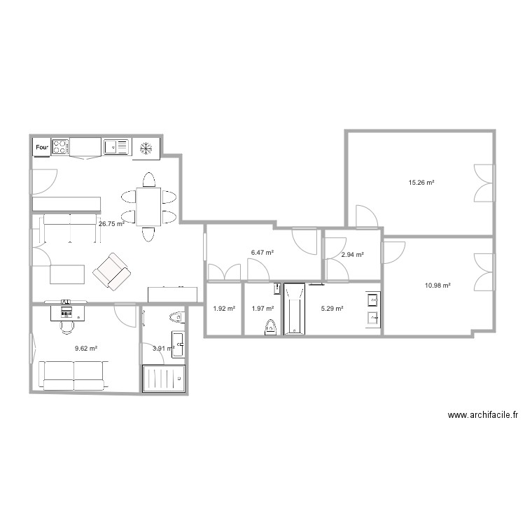 Marjolin. Plan de 0 pièce et 0 m2