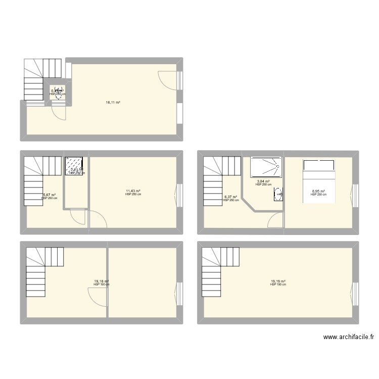 locatif. Plan de 0 pièce et 0 m2