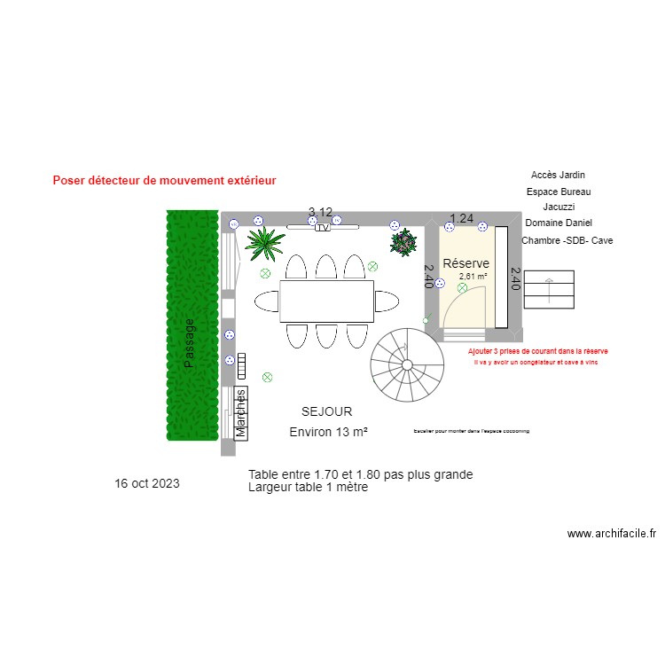 Séjour Vassy Oct 2022. Plan de 0 pièce et 0 m2