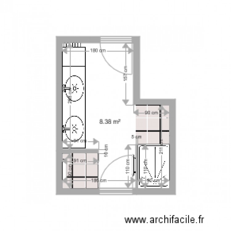 papin. Plan de 0 pièce et 0 m2