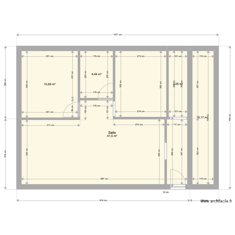 LEFOREST. Plan de 0 pièce et 0 m2