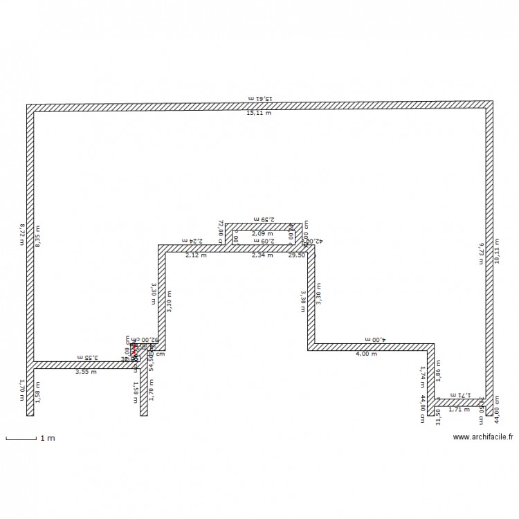 Terrasse. Plan de 0 pièce et 0 m2