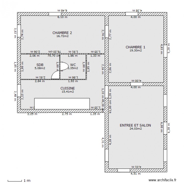 la Roseraie 2. Plan de 0 pièce et 0 m2