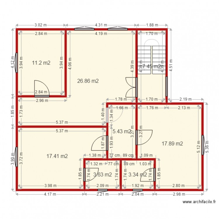 GOUNDE8. Plan de 0 pièce et 0 m2