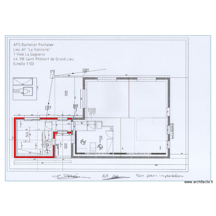 plan romain. Plan de 0 pièce et 0 m2