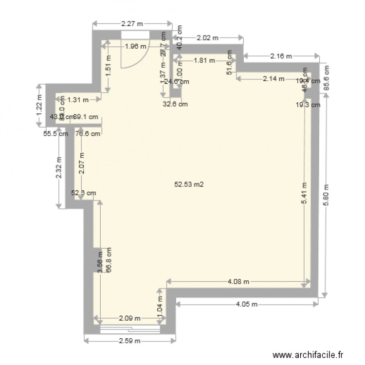 SCIMONE Eric 2P. Plan de 0 pièce et 0 m2